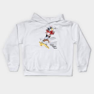 Calvin and Hobbs and Shaw Kids Hoodie